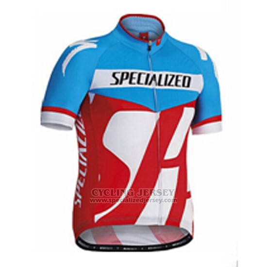 Men's Specialized RBX Sport Cycling Jersey Bib Short 2016 Blue Red
